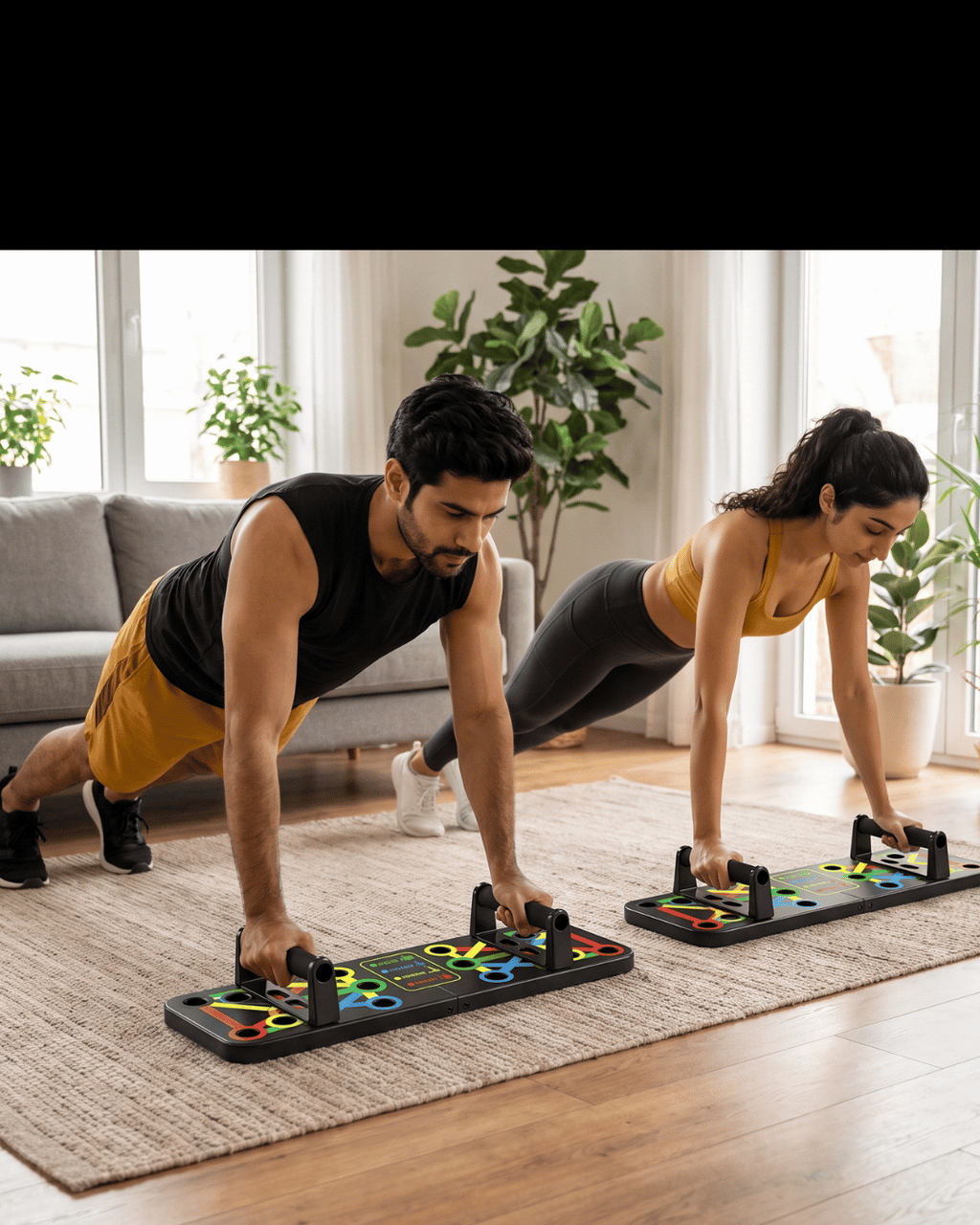 Multipurpose (16 in 1) function Push Up Board