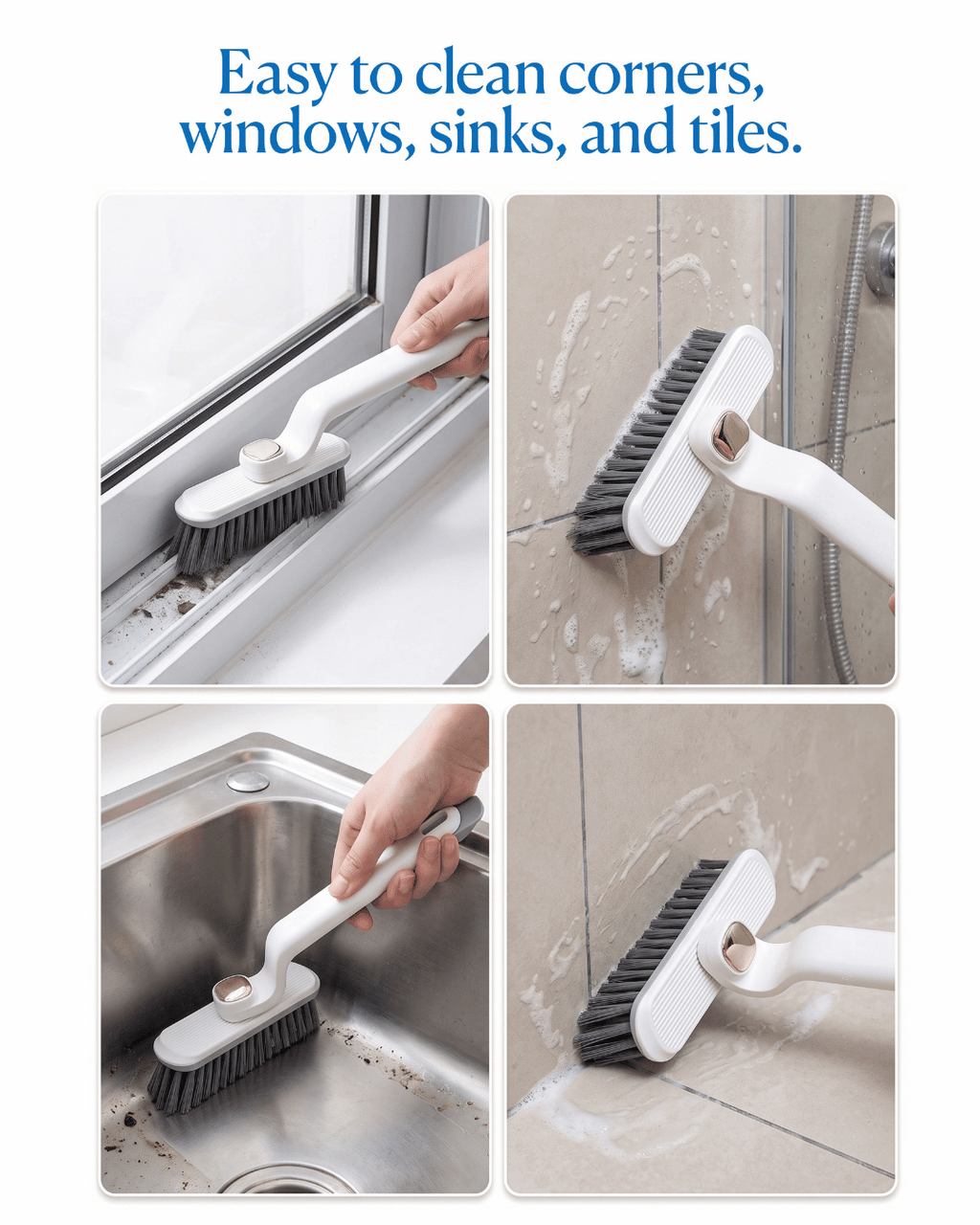 360 Degree Rotating Crevice Cleaning Brush