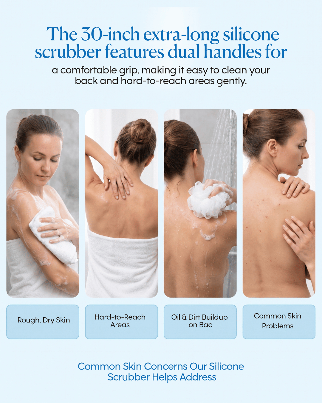 Silicon Bath Body Brush