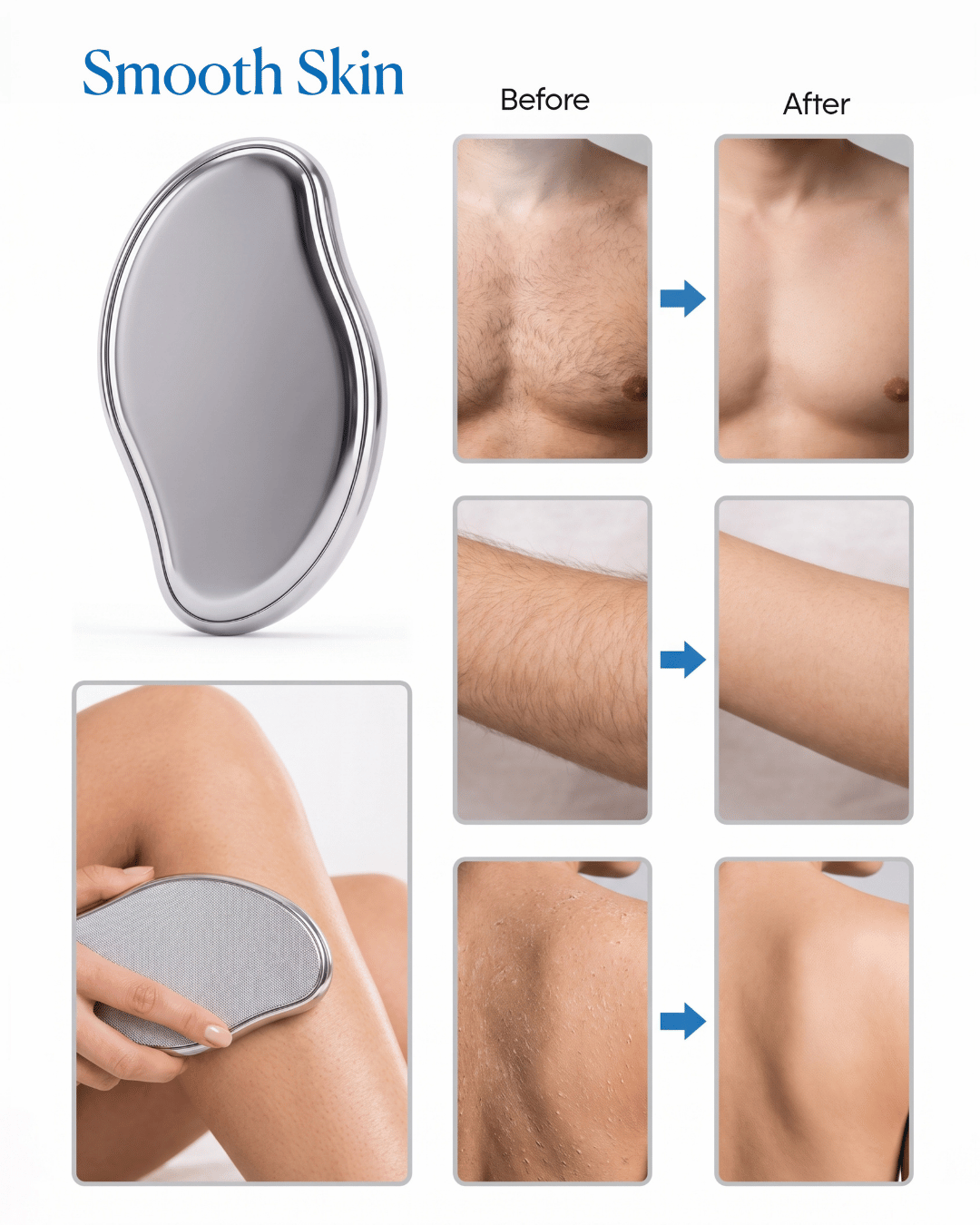 Crystal Hair Eraser for Women