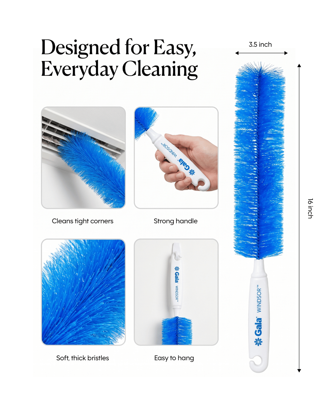 Microfiber Head Ceiling Brush